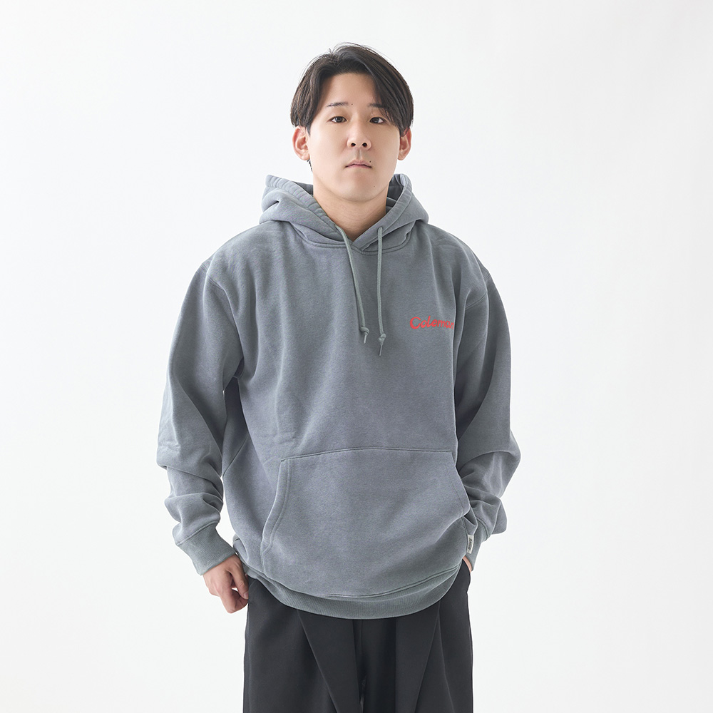 フーディー コラージュ（チャコール）